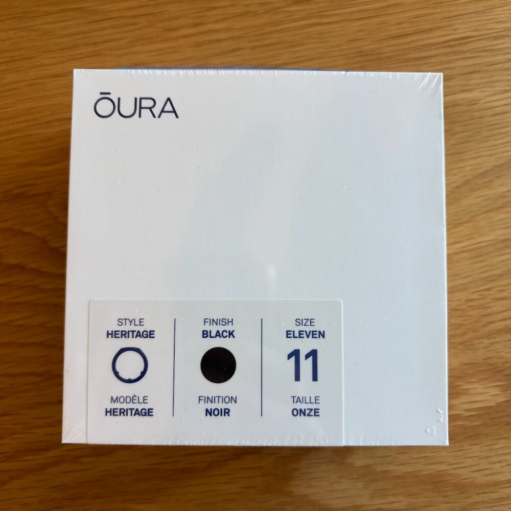 Oura Ring Gen3 Heritage Black US 11